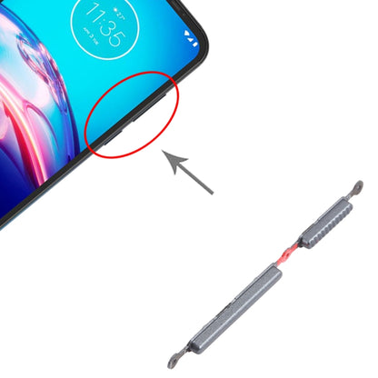 Bouton d'alimentation et bouton de contrôle du volume pour Motorola Moto E6s (2020)