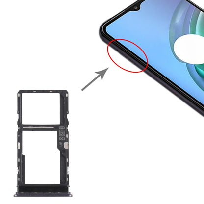 Plateau de carte SIM + plateau de carte SIM / plateau de carte Micro SD pour Motorola Moto G10 XT2127-2