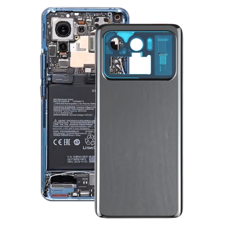 Couvercle arrière de batterie en céramique d'origine pour Xiaomi Mi 11 Ultra M2102K1G