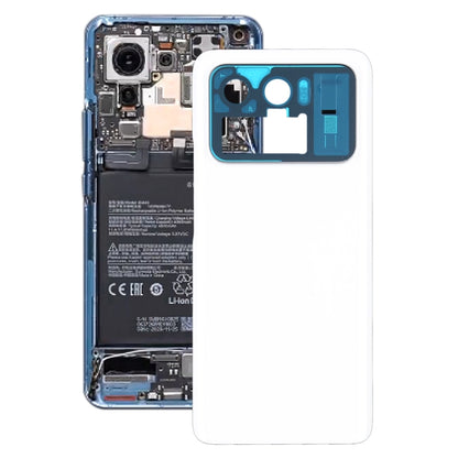 Couvercle arrière de batterie en céramique d'origine pour Xiaomi Mi 11 Ultra M2102K1G