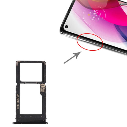 Tiroir Carte SIM + Tiroir Carte Micro SD pour Motorola Moto G Stylus 2020