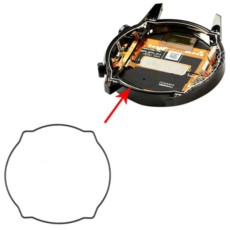Anneau en caoutchouc étanche pour Huawei Watch GT 2 46mm