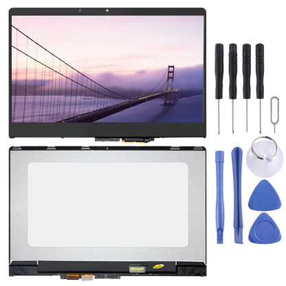 Écran LCD FHD 1920 x 1080 et numériseur complet avec cadre pour Lenovo YOGA 710-14ISKIKB 5D10M14182