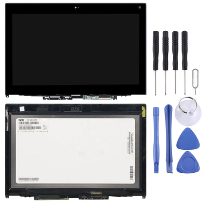 Écran LCD HD 1366 x 768 et numériseur complet avec cadre pour Lenovo Thinkpad 12,5" Yoga 260