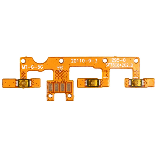 Câble flexible du bouton d'alimentation et du bouton de volume pour Motorola Moto G 5G