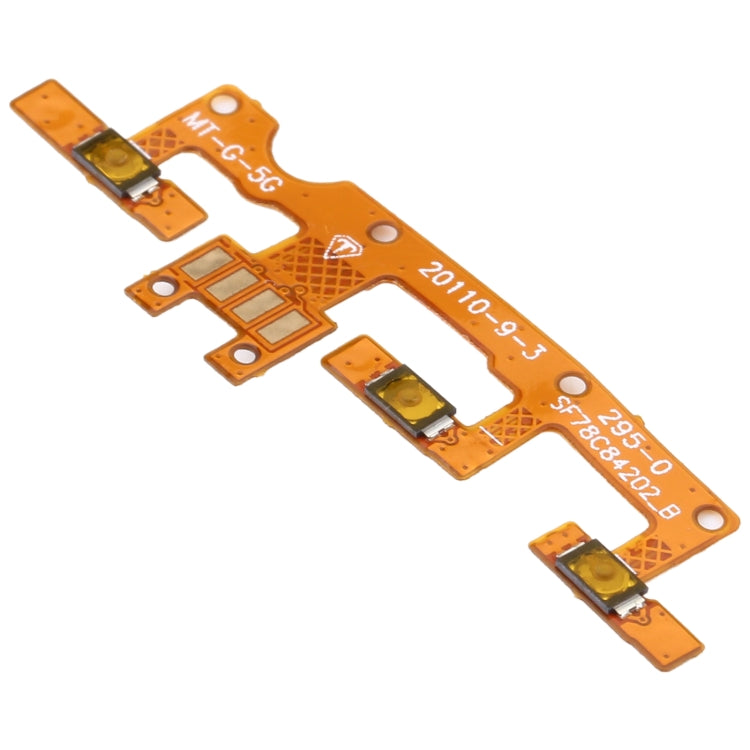 Câble flexible du bouton d'alimentation et du bouton de volume pour Motorola Moto G 5G
