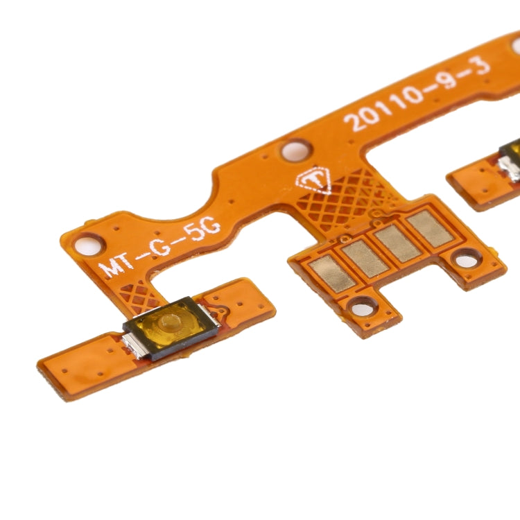 Câble flexible du bouton d'alimentation et du bouton de volume pour Motorola Moto G 5G