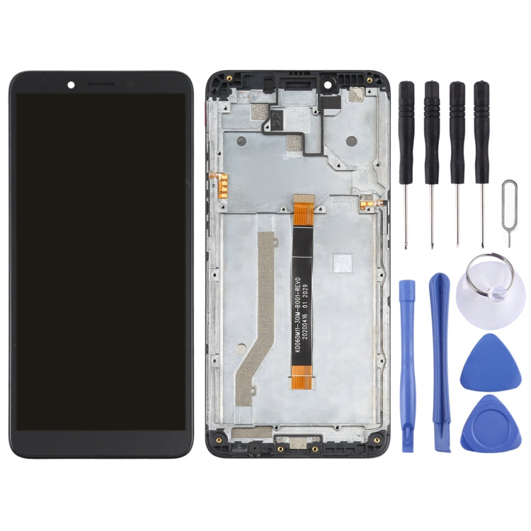 Écran LCD et numériseur complet avec cadre pour Nokia C3