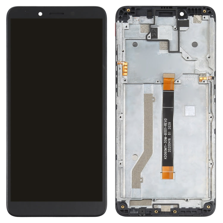 Écran LCD et numériseur complet avec cadre pour Nokia C3