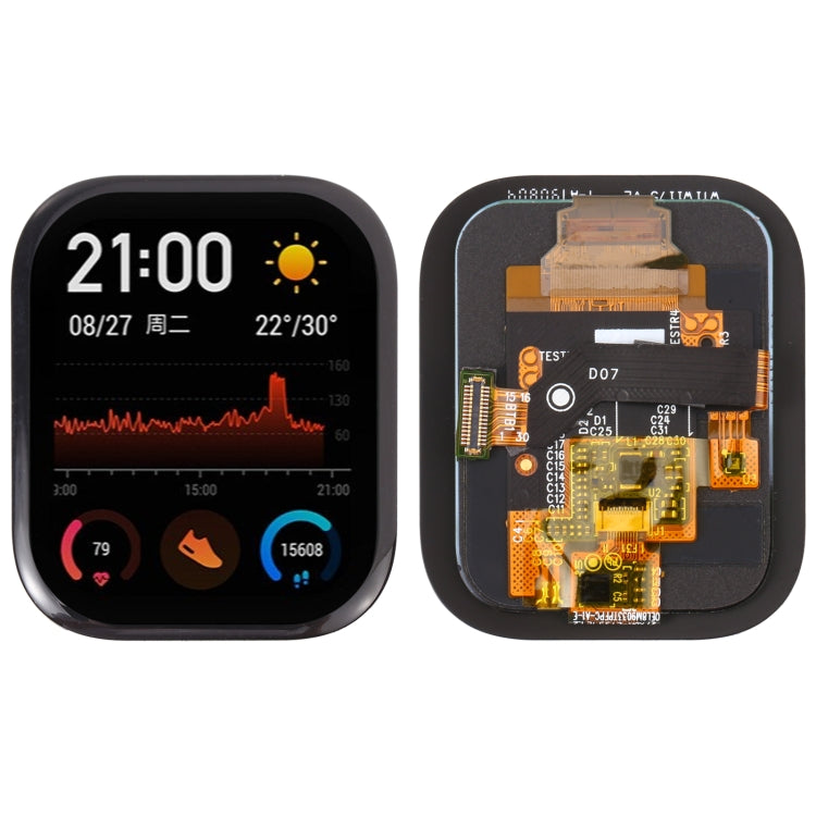 Ensemble complet d'écran LCD et de numériseur pour Amazfit GTS