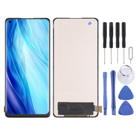 Écran LCD en matériau TFT et numériseur complet pour OPPO Reno3 Pro 5G / Reno4 Pro / OnePlus 8 / Find X2 Neo, ne prenant pas en charge l'identification par empreinte digitale