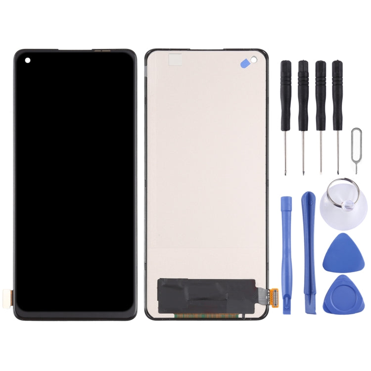 Écran LCD en matériau TFT et numériseur complet pour OPPO Reno3 Pro 5G / Reno4 Pro / OnePlus 8 / Find X2 Neo, ne prenant pas en charge l'identification par empreinte digitale