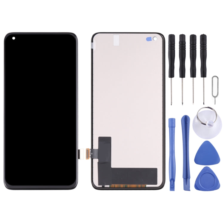 Ensemble complet d'écran LCD et de numériseur en matériau TFT pour Xiaomi Mi 10 Pro 5G / Mi 10 5G, ne prenant pas en charge l'identification par empreinte digitale