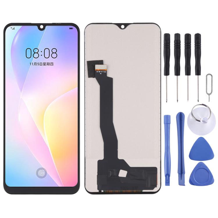 Écran LCD matériel TFT et numériseur complet (ne prenant pas en charge l'identification par empreinte digitale) pour Huawei Nova 8 se