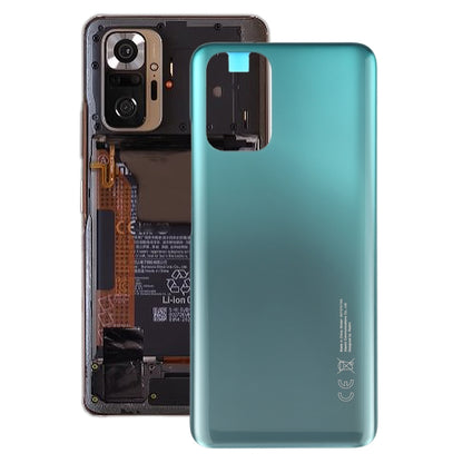 Couvercle arrière de batterie d'origine pour Xiaomi Redmi Note 10 M2101K7AI M2101K7AG