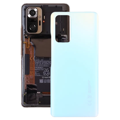 Cache arrière de batterie d'origine pour Xiaomi Redmi Note 10 Pro Max / Redmi Note 10 Pro 4G / Redmi Note 10 Pro (Inde) M2101K6P M2101K6G M2101K6I M2101K7AI M2101K7AG