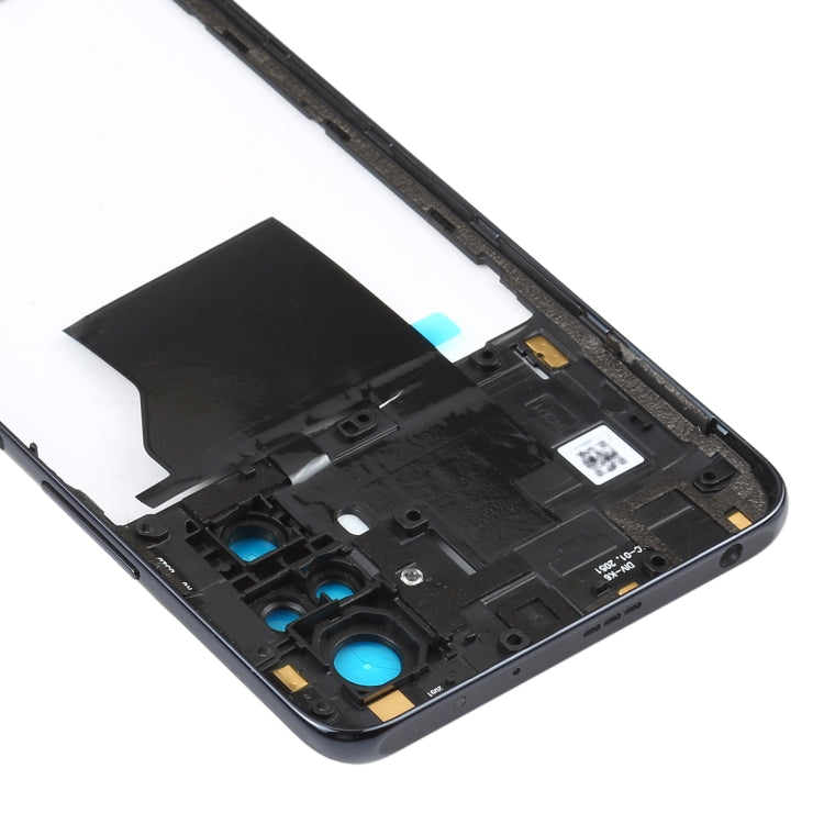 Plaque de lunette de cadre central d'origine pour Xiaomi Redmi Note 10 Pro Max / Redmi Note 10 Pro / Redmi Note 10 Pro (Inde) M2101K6P M2101K6G M2101K6I