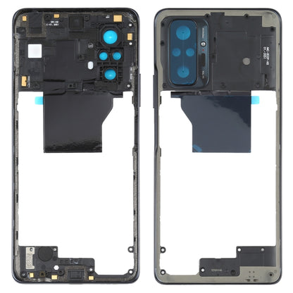 Plaque de lunette de cadre central d'origine pour Xiaomi Redmi Note 10 Pro Max / Redmi Note 10 Pro / Redmi Note 10 Pro (Inde) M2101K6P M2101K6G M2101K6I