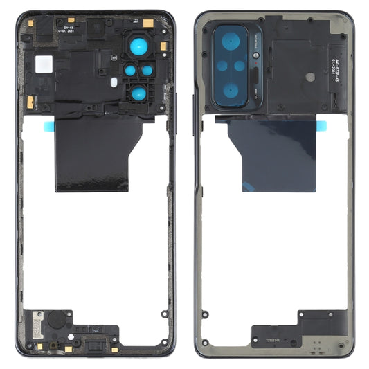 Plaque de lunette de cadre central d'origine pour Xiaomi Redmi Note 10 Pro Max / Redmi Note 10 Pro / Redmi Note 10 Pro (Inde) M2101K6P M2101K6G M2101K6I