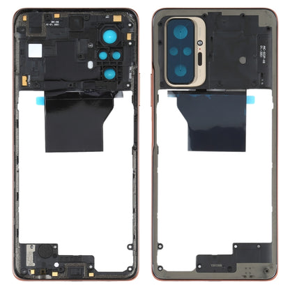 Plaque de lunette de cadre central d'origine pour Xiaomi Redmi Note 10 Pro Max / Redmi Note 10 Pro / Redmi Note 10 Pro (Inde) M2101K6P M2101K6G M2101K6I