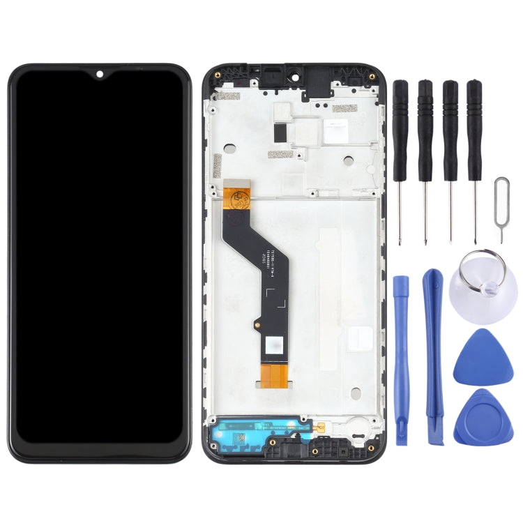 Écran LCD et numériseur complet avec cadre pour Motorola Moto E7 Plus XT2081-1