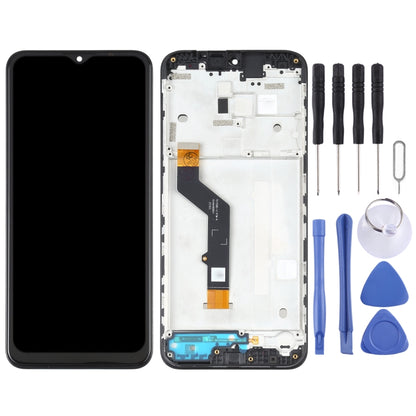Écran LCD et numériseur complet avec cadre pour Motorola Moto E7 Plus XT2081-1