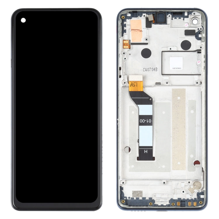 Écran LCD et numériseur assemblage complet avec cadre pour Motorola One Action XT2013-1 XT2013-2 XT2013-4
