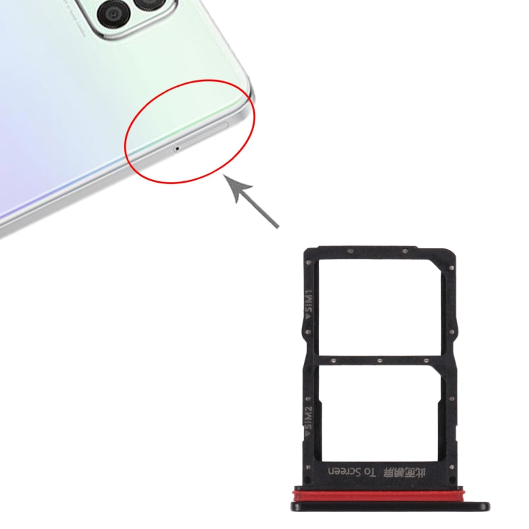Tiroir Carte SIM + Tiroir Carte SIM pour Huawei Nova 8 SE