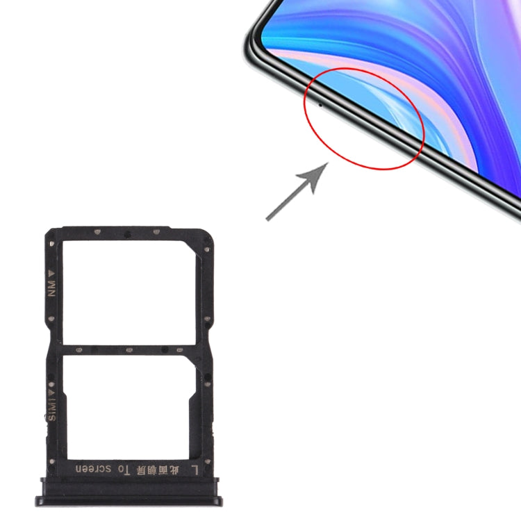 Tiroir Carte SIM + Tiroir Carte NM pour Huawei P Smart S