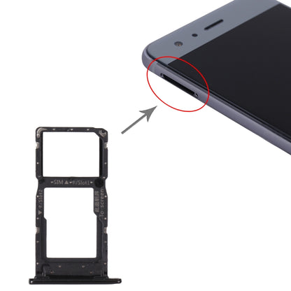Tiroir Carte SIM + Tiroir Carte SIM / Tiroir Carte Micro SD pour Honor 9S, For Honor 9S