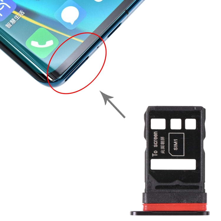 Tiroir Carte SIM + Tiroir Carte SIM pour Huawei Nova 7 Pro 5G