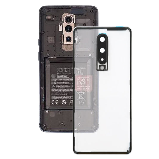 Pour le couvercle arrière de la batterie OnePlus 8 avec objectif d'appareil photo