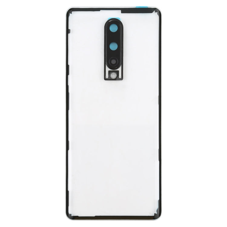 Pour le couvercle arrière de la batterie OnePlus 8 avec objectif d'appareil photo