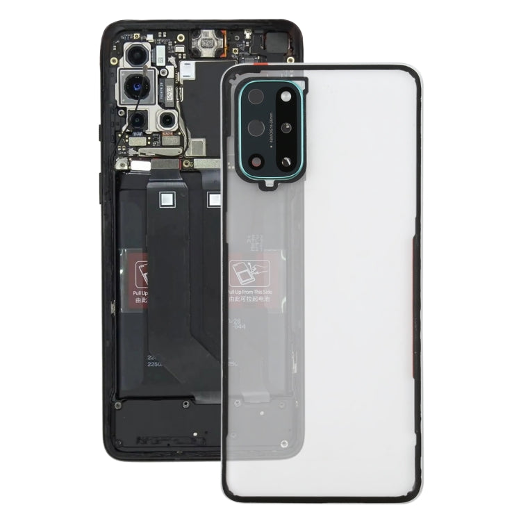 Pour OnePlus 8T Couvercle arrière de la batterie avec objectif de caméra
