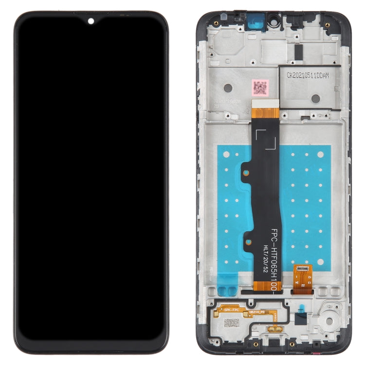 Écran LCD et numériseur complet avec cadre pour Motorola Moto E7