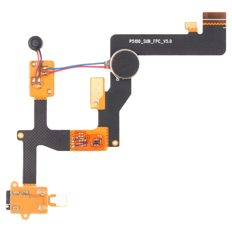 Prise pour écouteurs + moteur vibrant + câble flexible de microphone pour Lenovo YOGA Tab 3 10 YT3-X50F/X50M