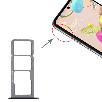 Plateau de carte SIM + plateau de carte SIM + plateau de carte Micro SD pour LG K42 / K52 (brésil) LMK420 LMK420H LMK420E LMK420Y