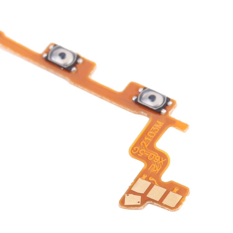 Pour Vivo X60 V2046A Bouton d'alimentation et bouton de volume Câble flexible