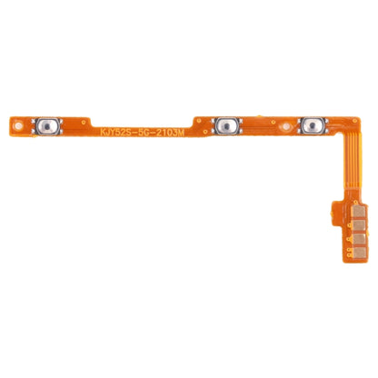 Pour Vivo Y52S V2057A bouton d'alimentation et bouton de Volume câble flexible