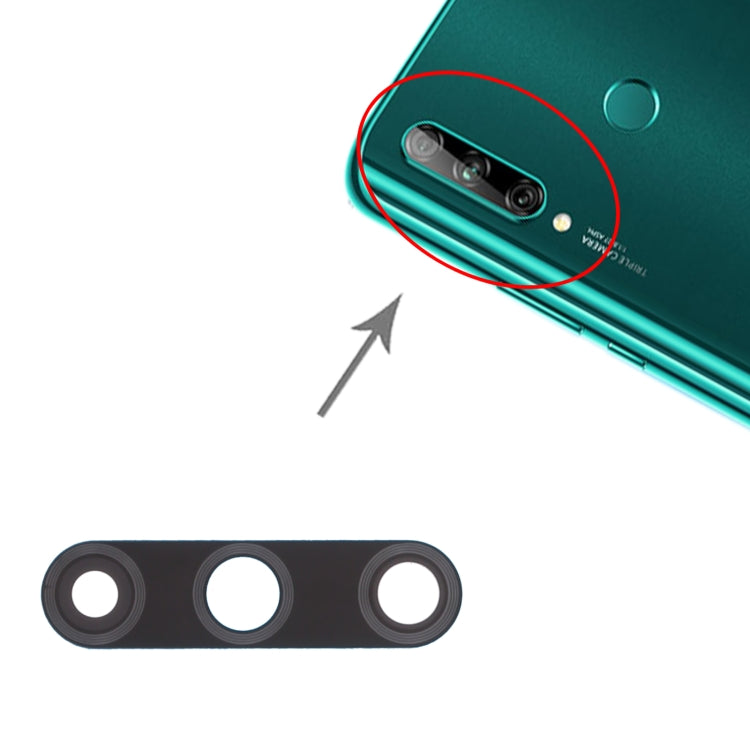 Objectif de caméra arrière pour Huawei Enjoy 10 Plus, 10 pièces