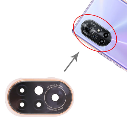 Pour Huawei Nova 8 5G 10 pièces couvercle d'objectif de caméra, For Huawei Nova 8 5G