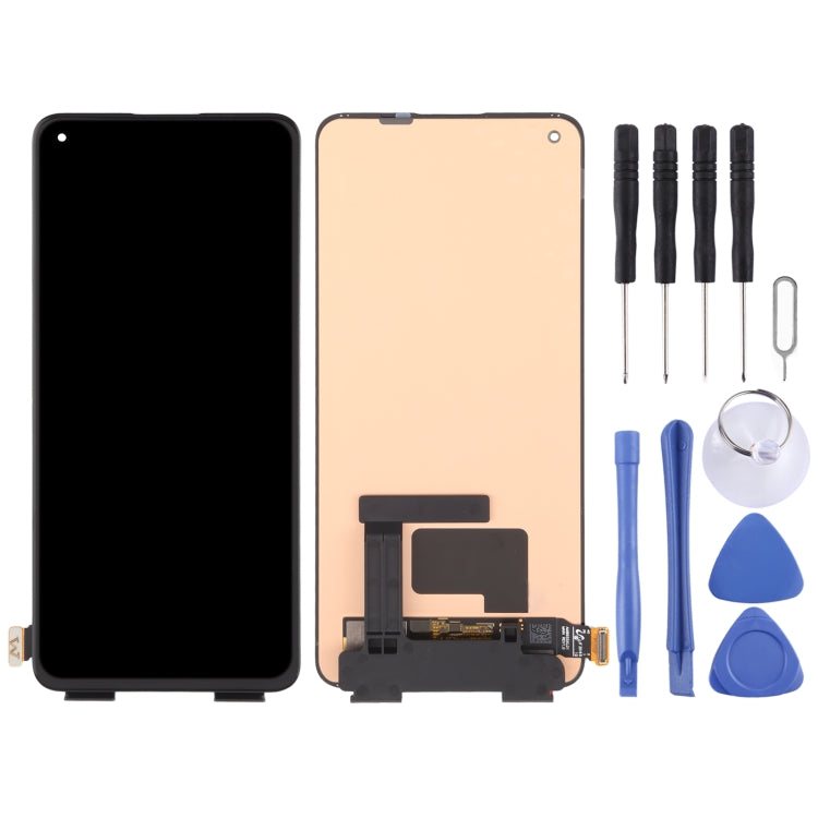 Pour OnePlus 9R avec écran LCD d'origine à assemblage complet de numériseur
