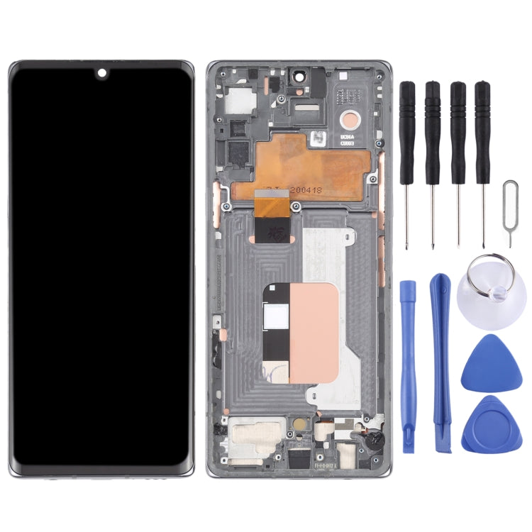 Écran LCD et numériseur complet avec cadre pour LG Velvet 5G LM-G900N LM-G900EM LM-G900 LM-G900TM