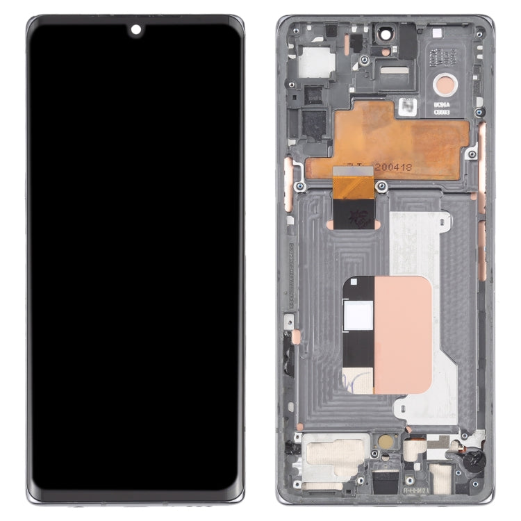 Écran LCD et numériseur complet avec cadre pour LG Velvet 5G LM-G900N LM-G900EM LM-G900 LM-G900TM