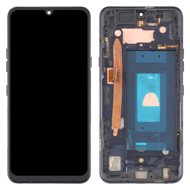Écran LCD et numériseur complet avec cadre pour LG G8X ThinQ LMG850EMW LM-G850, For LG G8X ThinQ