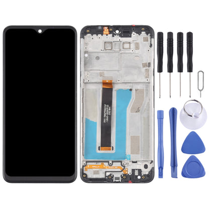 Écran LCD et numériseur complet avec cadre pour LG K50S LMX450HM LM-X540 LM-X540BMW LMX540BMW