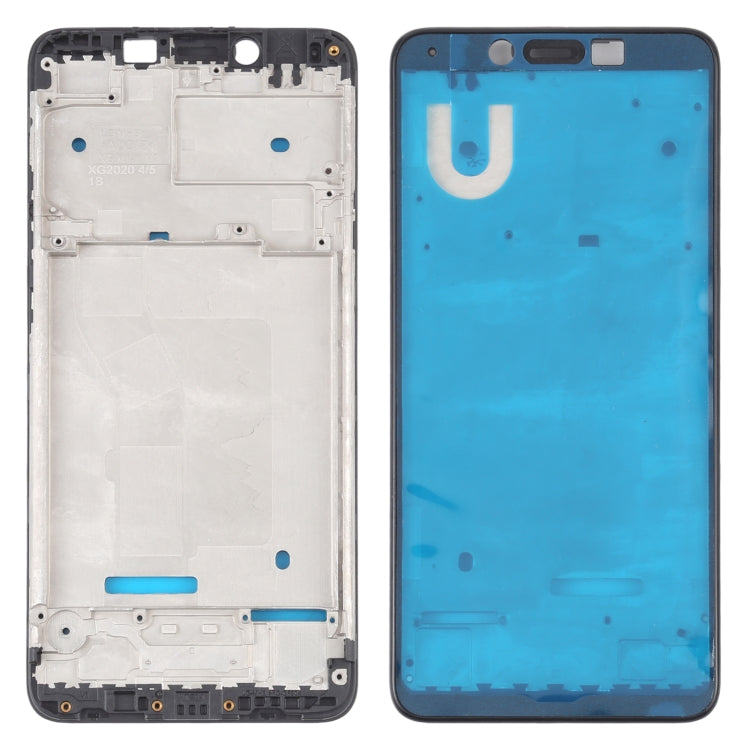 Plaque de cadre LCD pour boîtier avant, pour LG K20 (2019) / K8 + LM-X120EMW LMX120EMW LM-X120 LMX120BMW