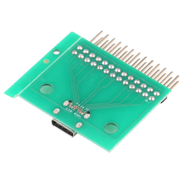Carte de Test femelle Double face positive et négative de Type C USB 3.1 avec connecteur femelle PCB 24P