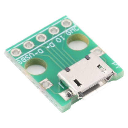 Carte de Test de connecteur femelle Micro USB à 5 broches 2.54MM, 10 pièces