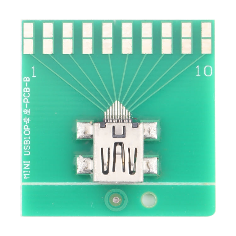 Mini carte de test USB femelle 10 broches